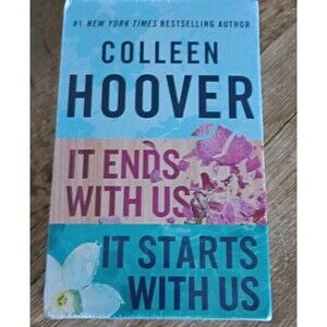 Colleen Hoover 2 book Set New Unopened It Ends with Us & It Starts with Us